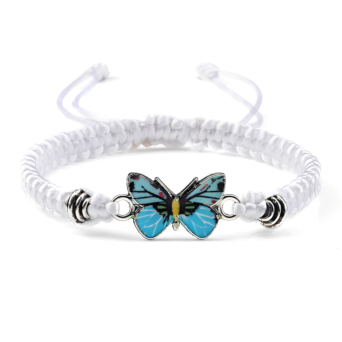 Elvina – Blauer Schmetterlingsarmreif