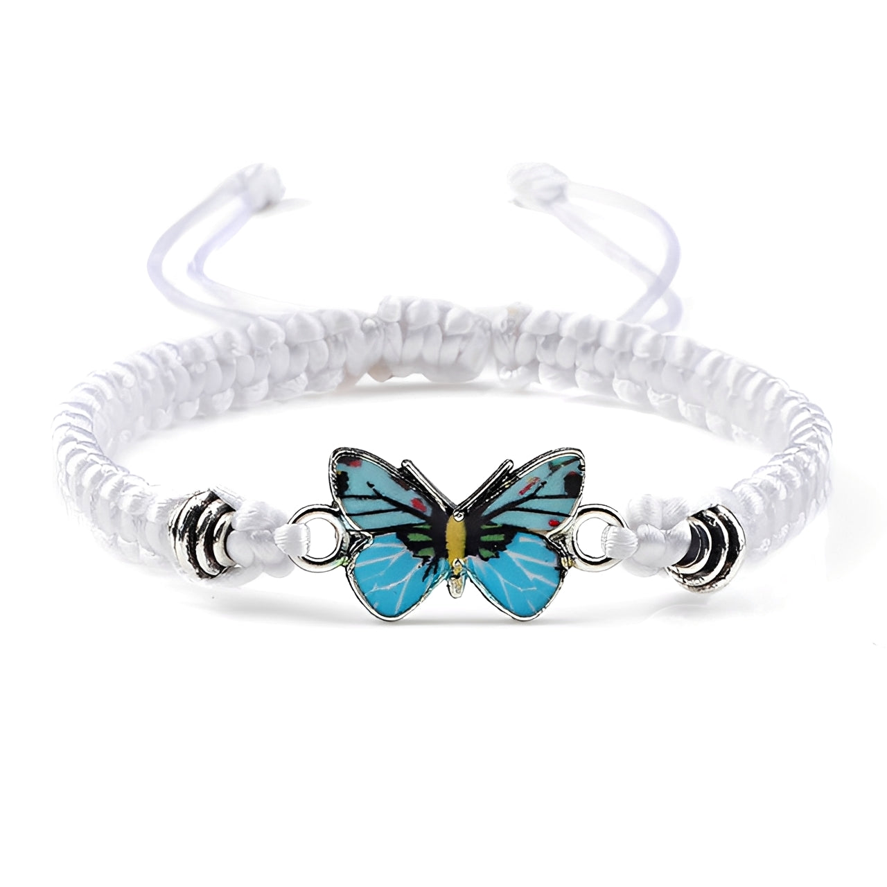 Elvina – Blauer Schmetterlingsarmreif