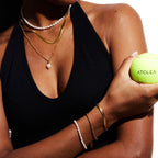 Calvi – Armband mit Geflochtener Goldkette
