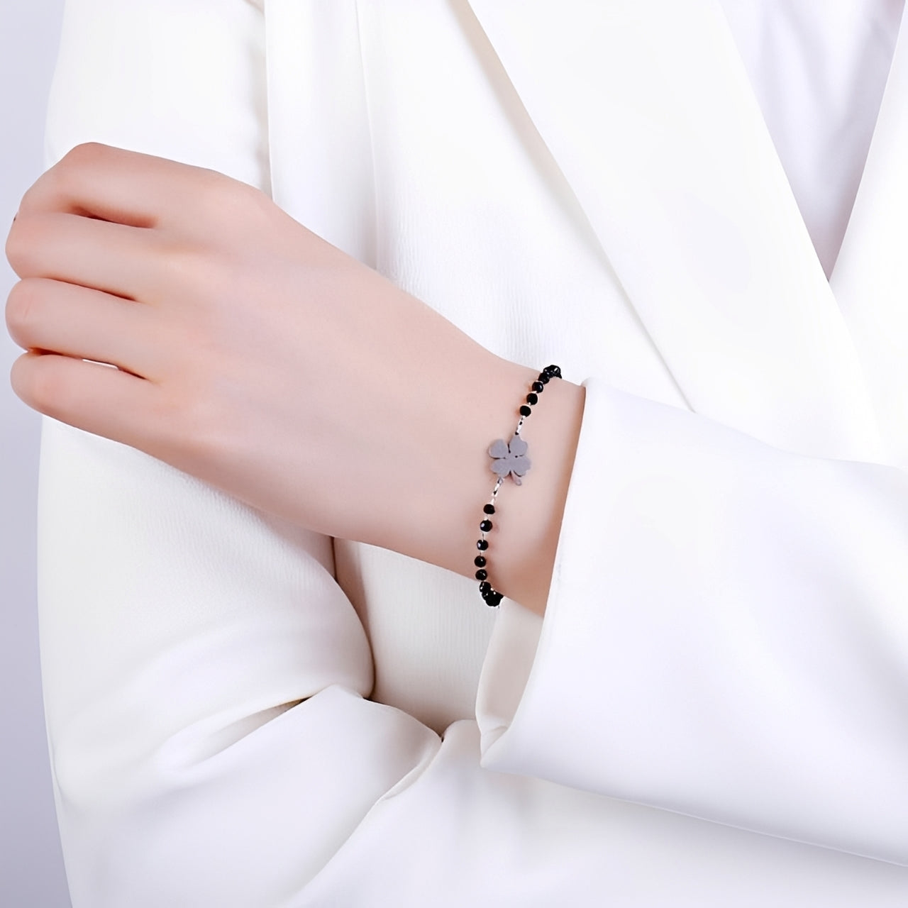 Faelya – Armband Glücksbringer Vierblättriges Kleeblatt