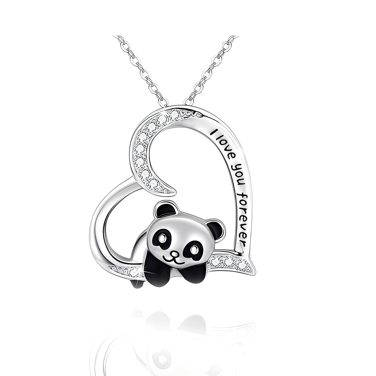 Bao – Halskette Panda Glücksbringer