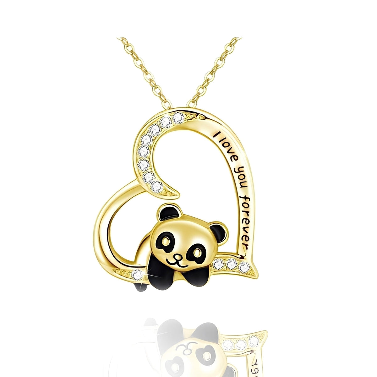 Bao – Halskette Panda Glücksbringer