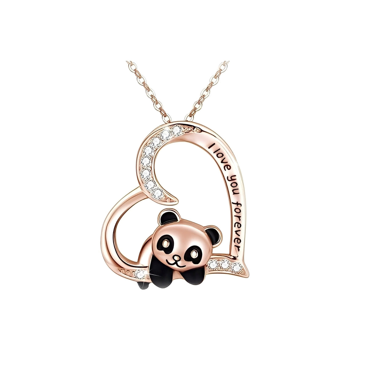 Bao – Halskette Panda Glücksbringer