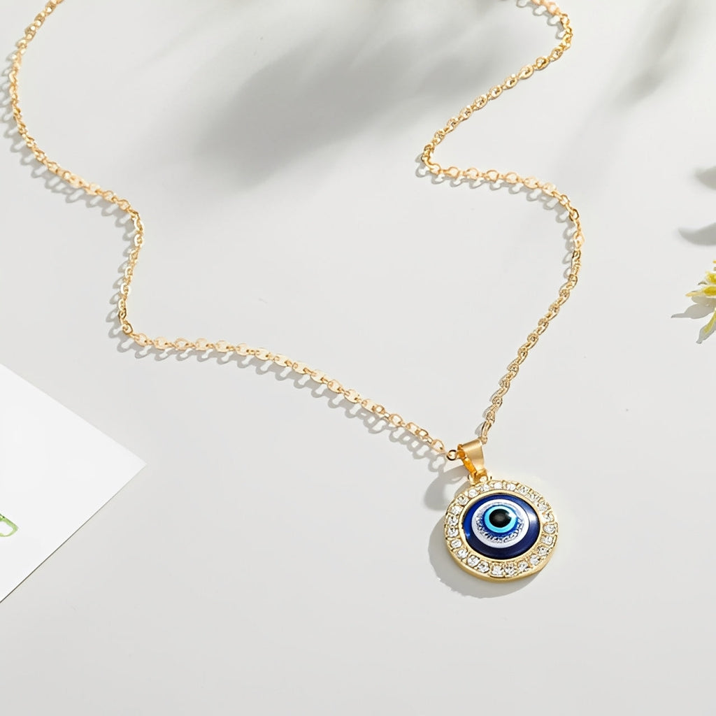 Eleni – Kette mit Schützendem Blauem Auge Matiasma