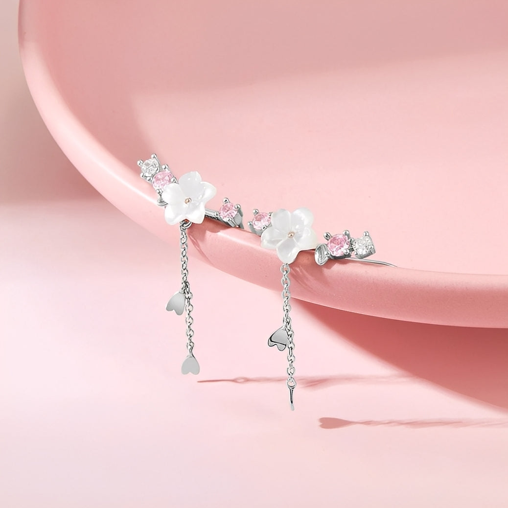 Sakura – Ohrringe der Kirschblüte