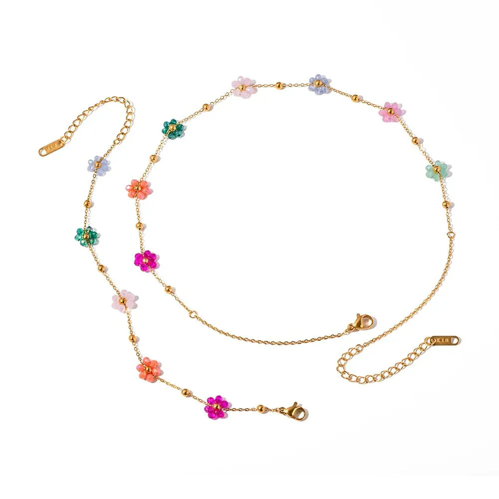 Eliane – Frühlingshafte Blütenaccessoires