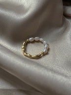 Jane - Duality Gold und Perlenring