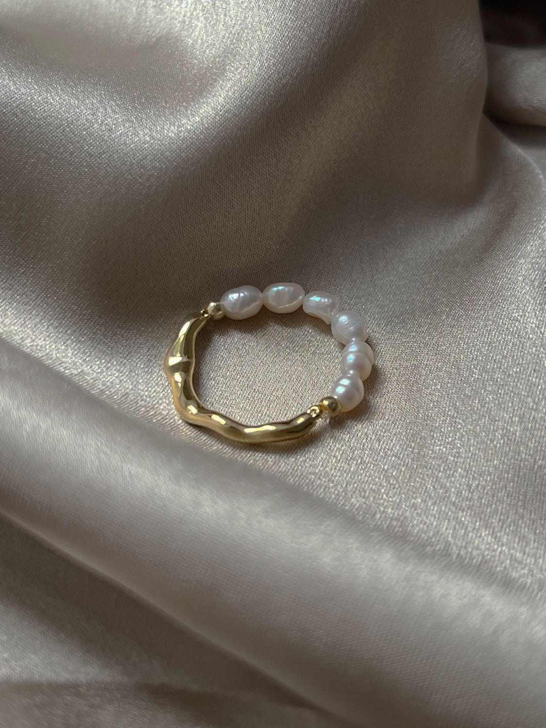 Jane - Duality Gold und Perlenring
