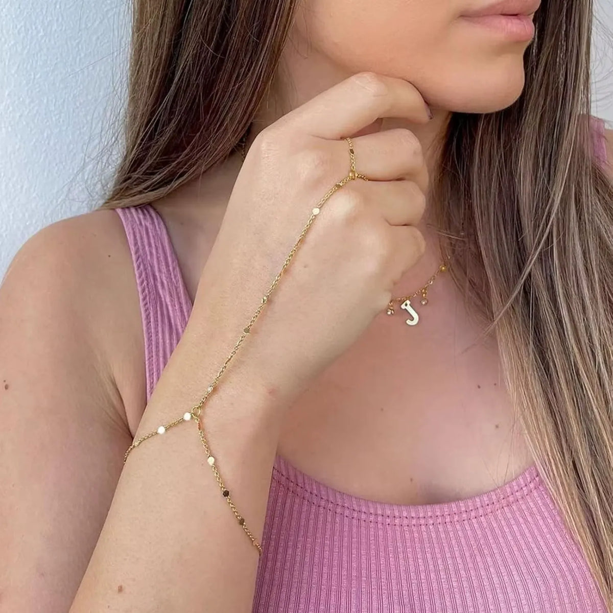 Lynda – Armband mit orientalischem Kettenstil