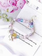 Dreamy - Perlenarmband mit Einhorn-Anhänger
