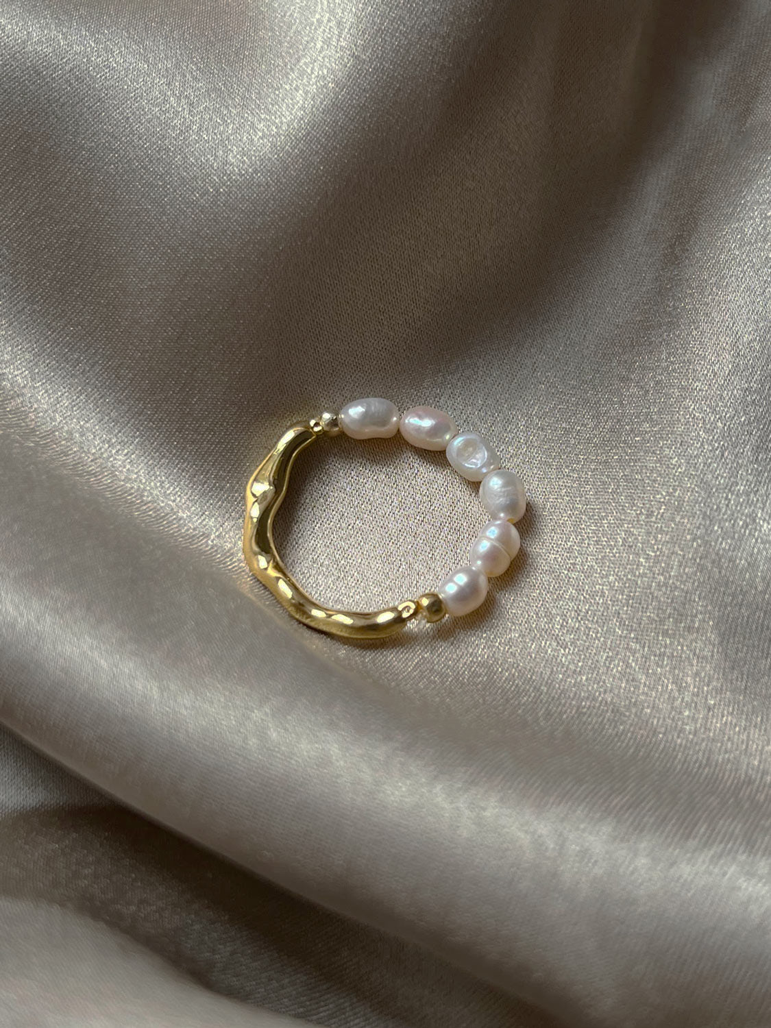 Jane - Duality Gold und Perlenring