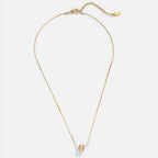 Gigi – Kristallhalskette in 18K Gold