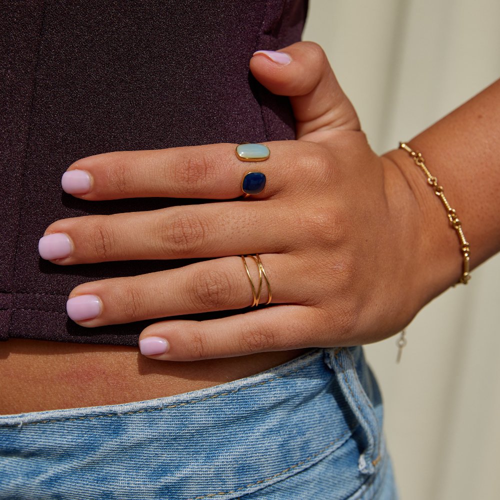 Chris – Goldring Unendliche Schleife