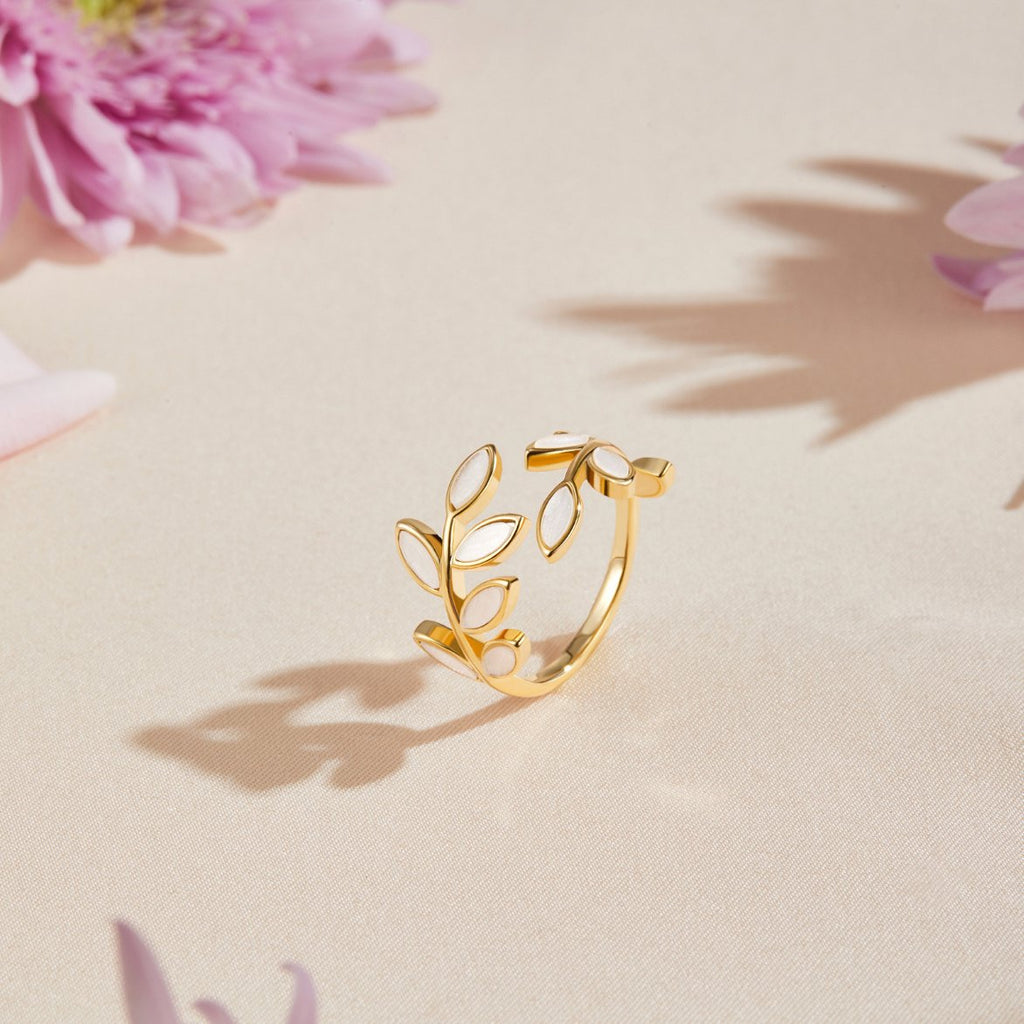 Ysolde – Ring Goldenes Blatt