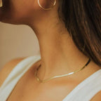 Elizabeth – Schlangenkette in Gold