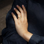 Geburtstagsblume Ring - Personalisierter zierlicher Ring