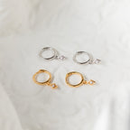 Hängende Ohrringe - Feine Diamant-Ohrringe