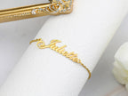 Personalisierte Goldene Namens-Fußkette - Mit deinem Namen