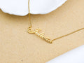 Personalisierte Goldene Namens-Fußkette - Mit deinem Namen
