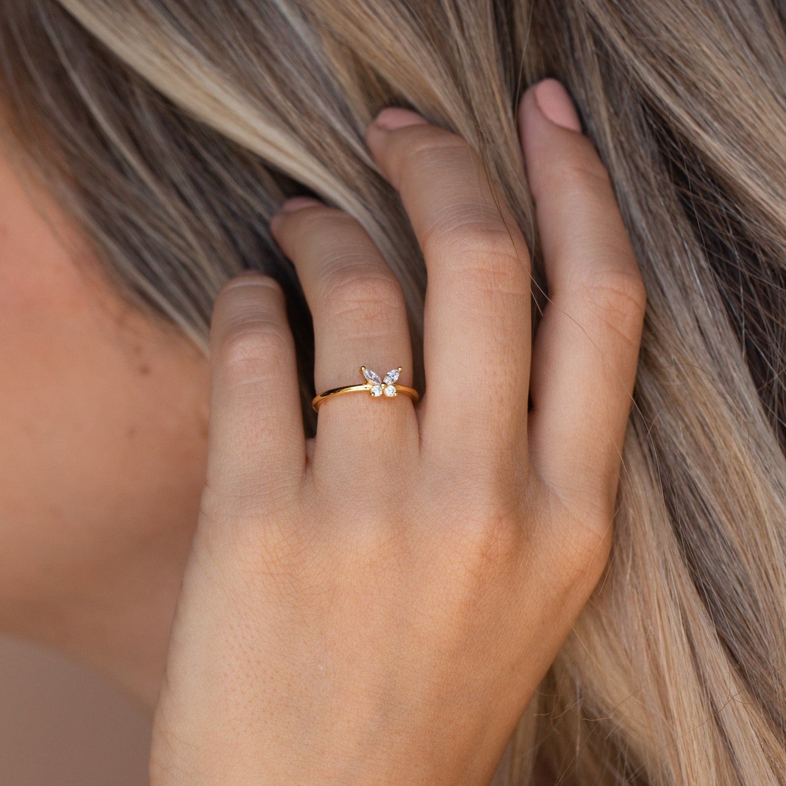 Mariposa – Eleganter Diamantring