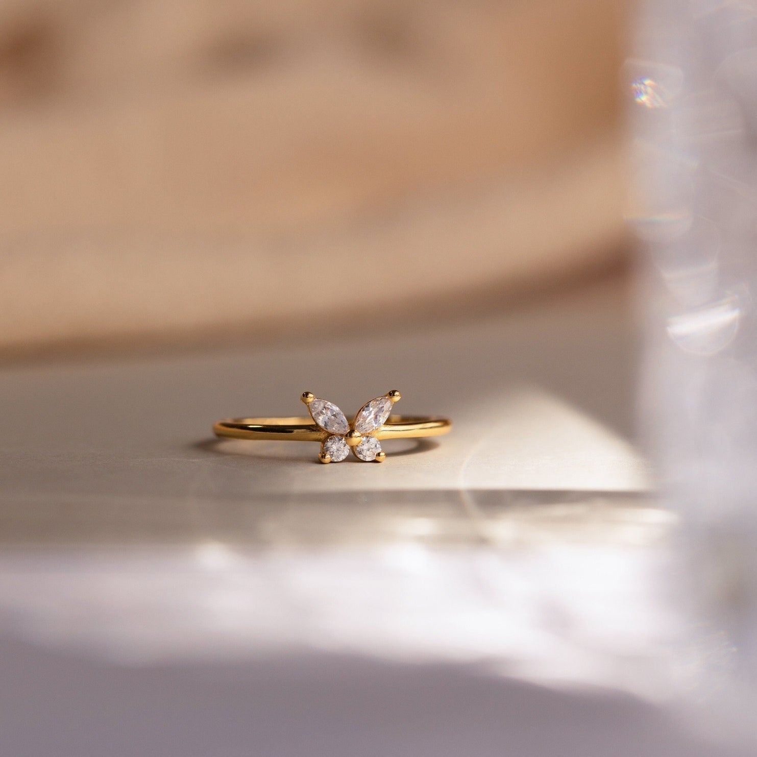 Mariposa – Eleganter Diamantring