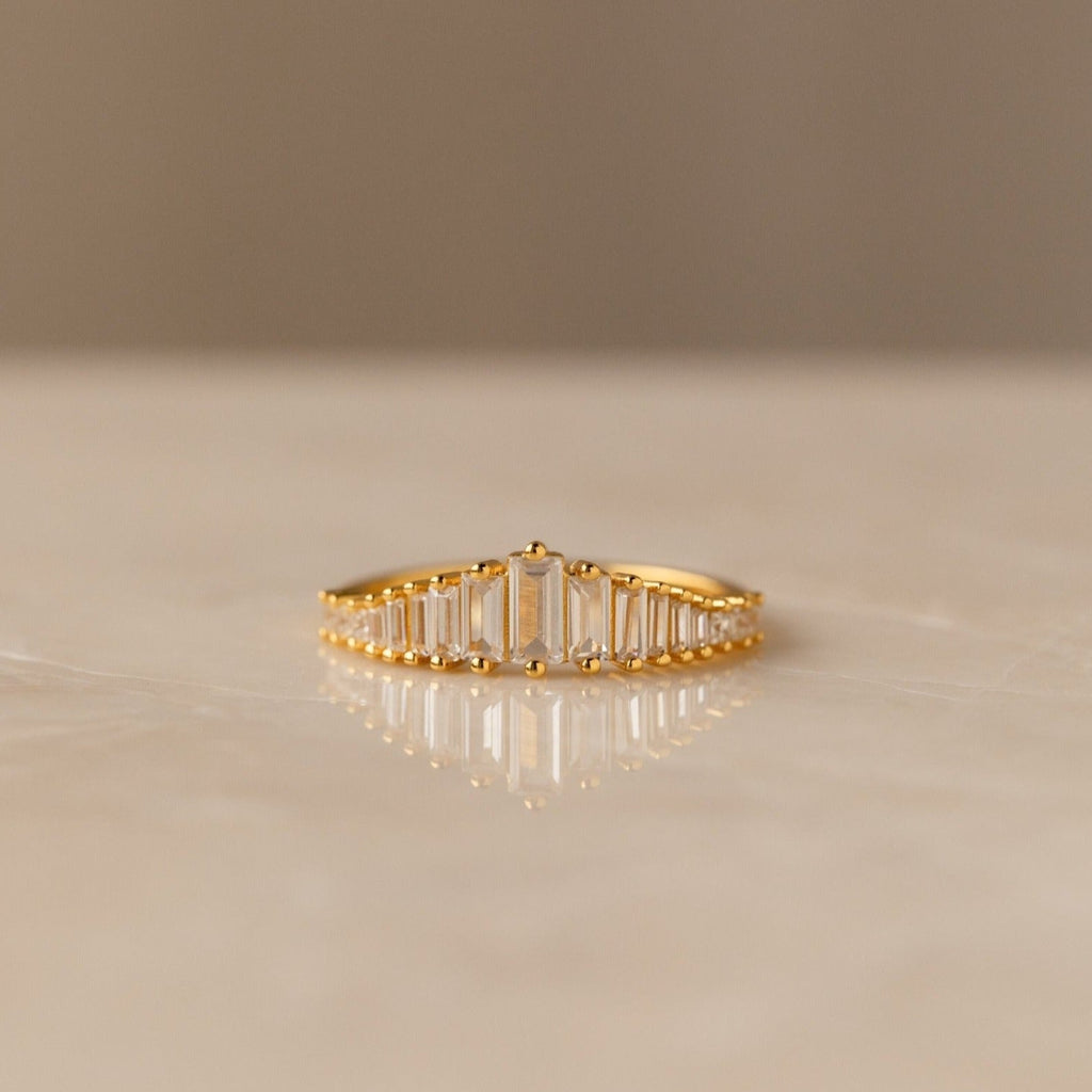 Julien – Diamantring im Art-Deco-Stil