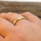 Nadia – Zart gehämmerter Ring