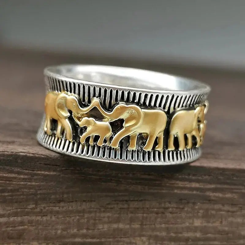 Arinya – Schützender Ring in Goldfarbe