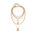 Jaz – Mehrreihige Goldkette