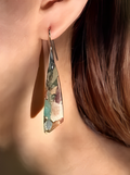 Gaia – Vintage-Ohrringe mit Naturstein