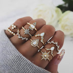 Noémie – Premium-Set von 8 bis 12 Einmaligen Ringen