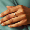Eloane – Ring aus goldbeschichtetem Edelstahl