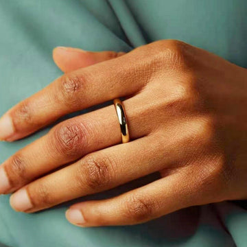 Eloane – Minimalistischer Ring mit glänzendem Finish