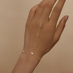 Milley – Doppelketten-Armband aus 925er Silber