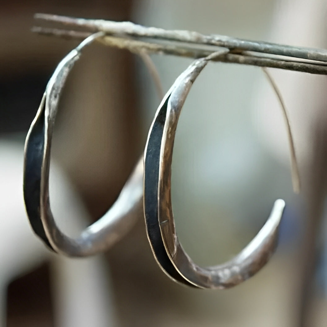 Lina – Auffälliger Ohrring Großer Kreis