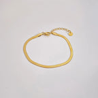 Becca – Armband Schlangen Kette in Gold