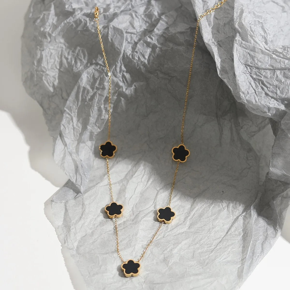 Elise – Set Collier und Armband Trèfle Elegant
