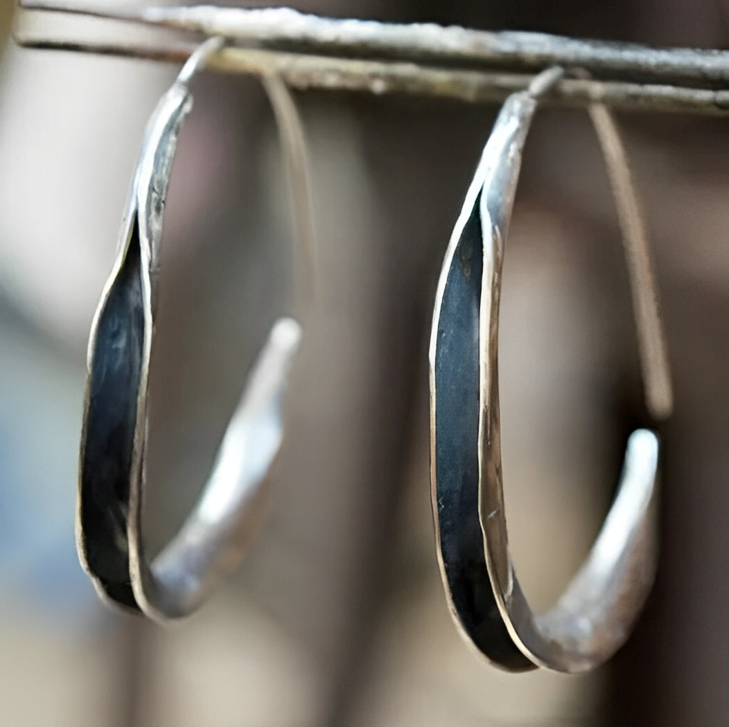 Lina – Auffälliger Ohrring Großer Kreis