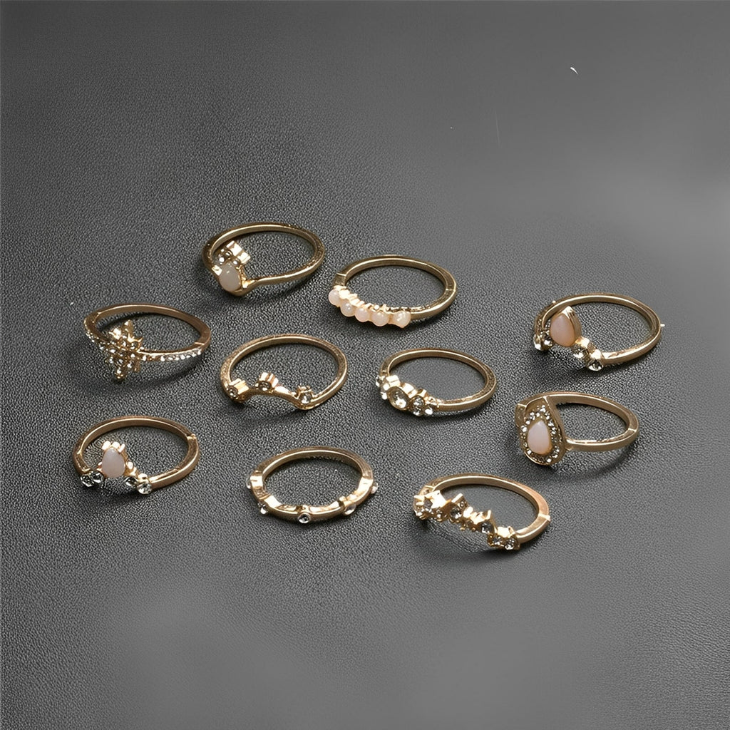Luna – Premium-Paket mit 8 bis 12 einzigartigen Ringen
