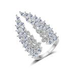 Isaline – Ring mit Engelsflügeln aus Silber