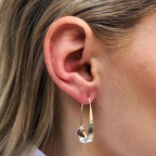 Clea – Zeitlose Gold & Silber Ohrringe