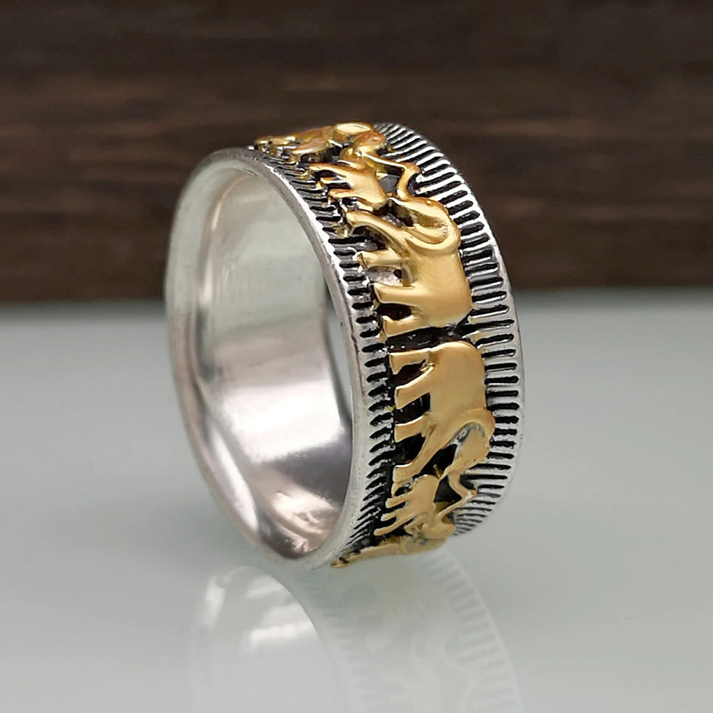 Eli – Elefantenring Gold Vintage