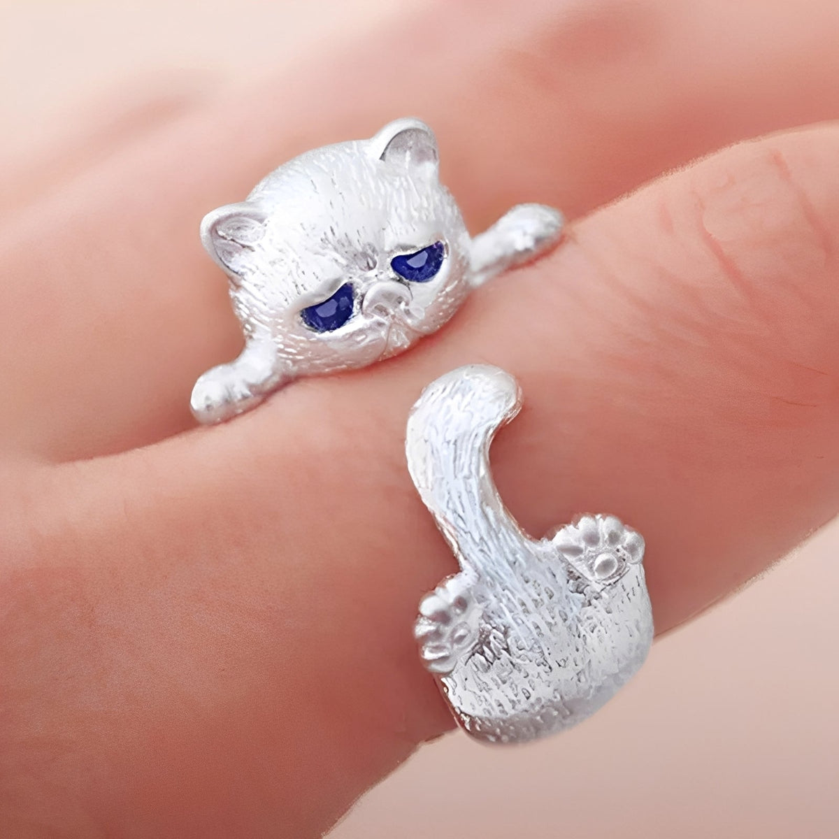 Louna – Eleganter Katzenring