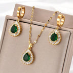 Rheya – Stilvolles Lysandelle-Set aus Gold und Kristall