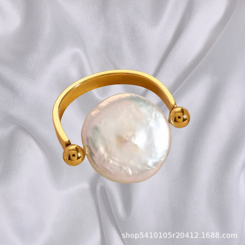 Sabby – Ring Wendedesign Barockperle