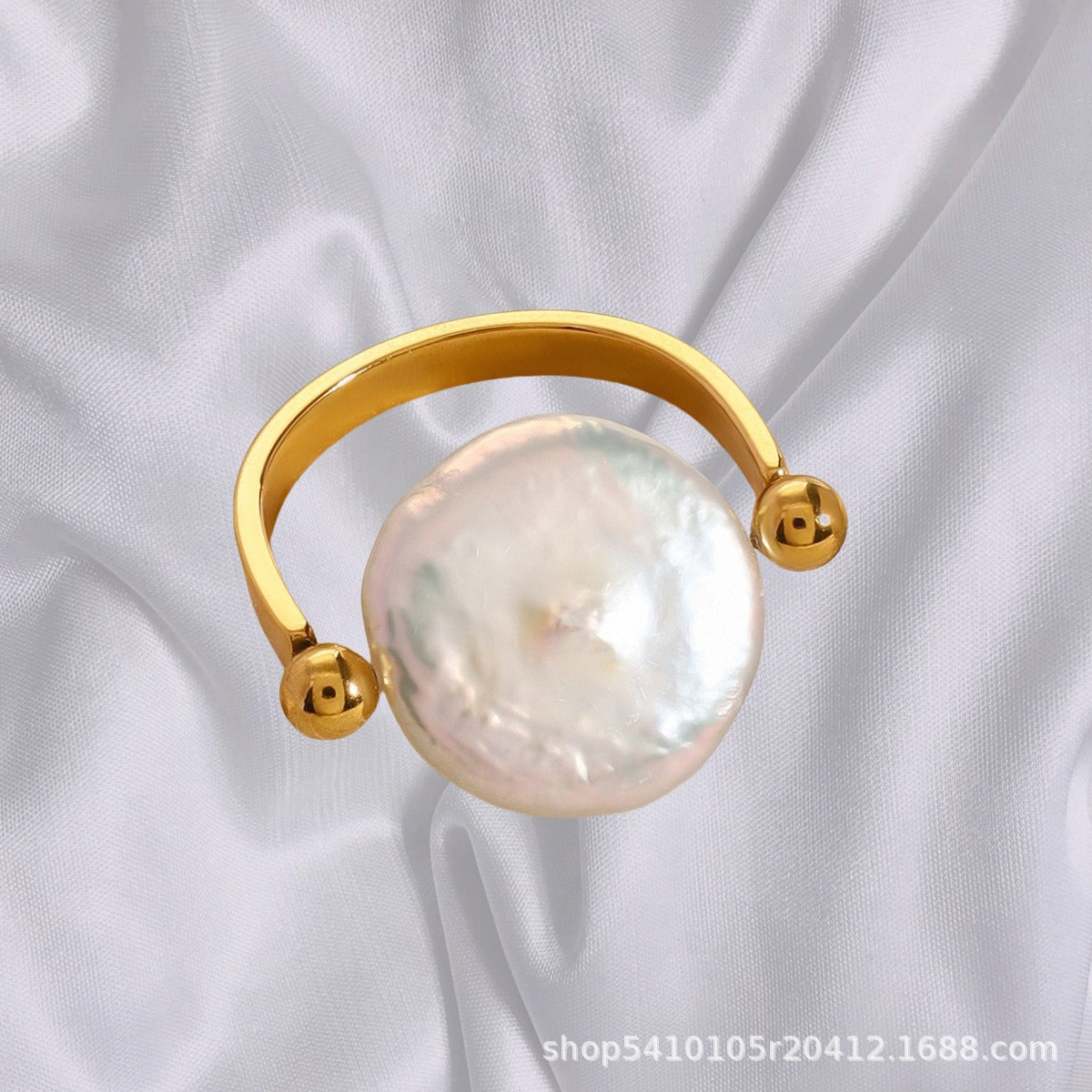 Sabby – Ring Wendedesign Barockperle