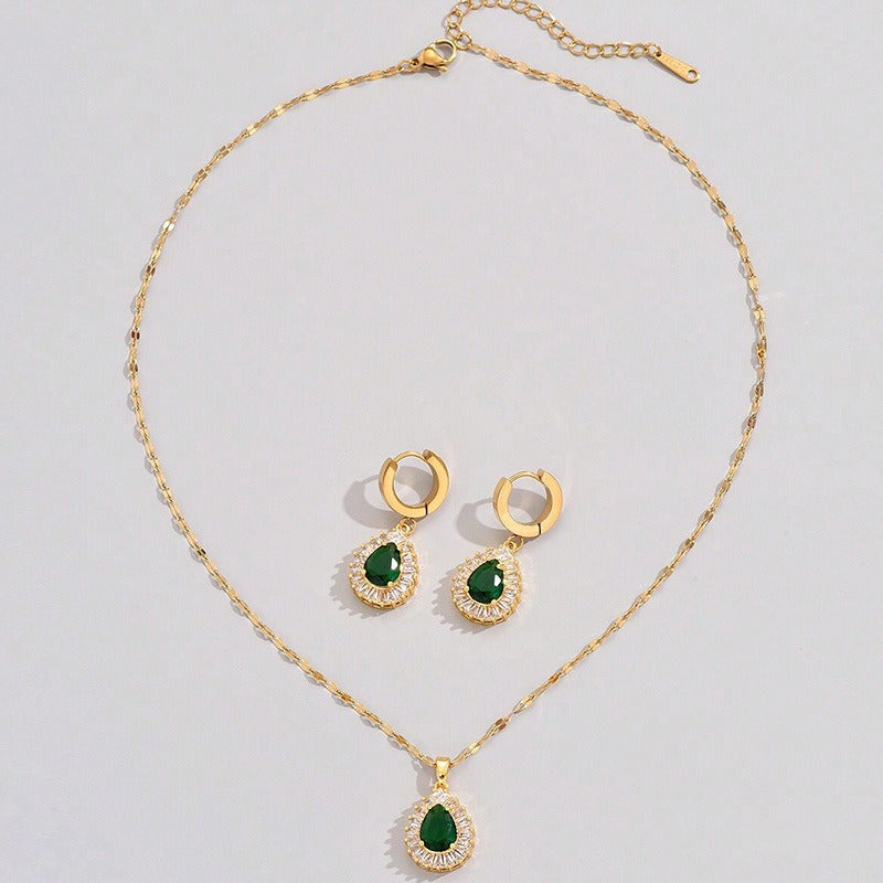 Rheya – Stilvolles Lysandelle-Set aus Gold und Kristall