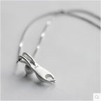 Mina – Kette Verspieltes Kätzchen aus 925 Silber