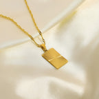 Aurelie – Halskette Sonne mit Medaille