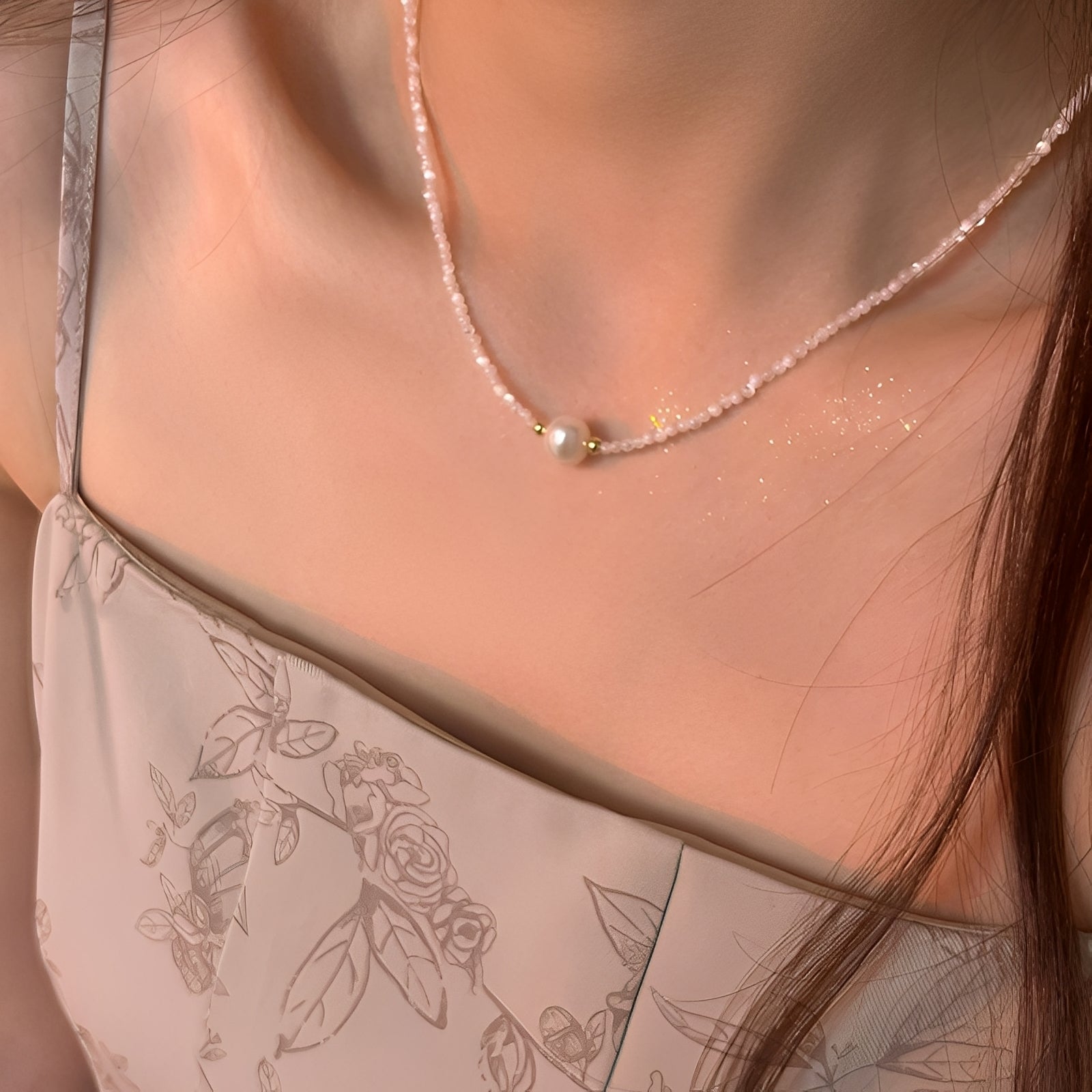 Claire – Stilvolle Perlenhalskette